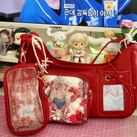Red Kpop Bag